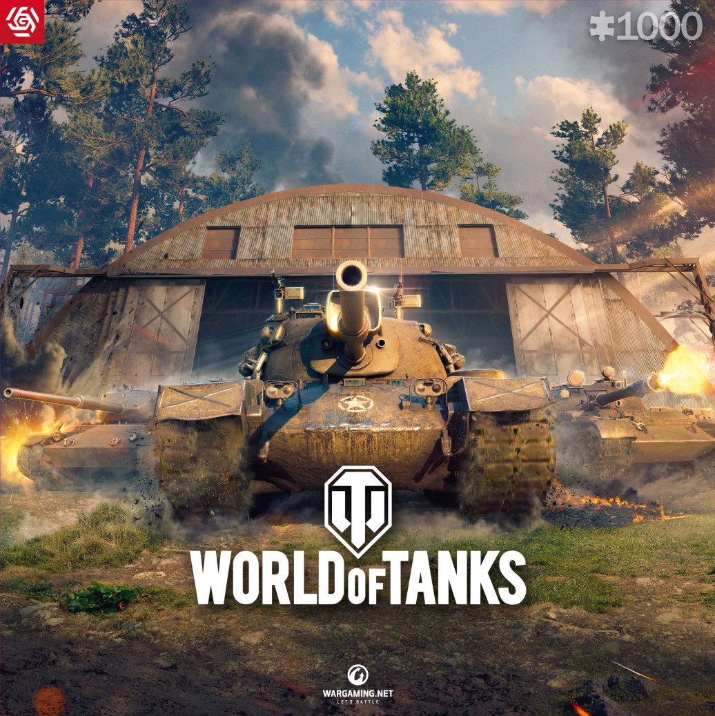World of Tanks Gaming Puzzle Wingback (1000 Teile)