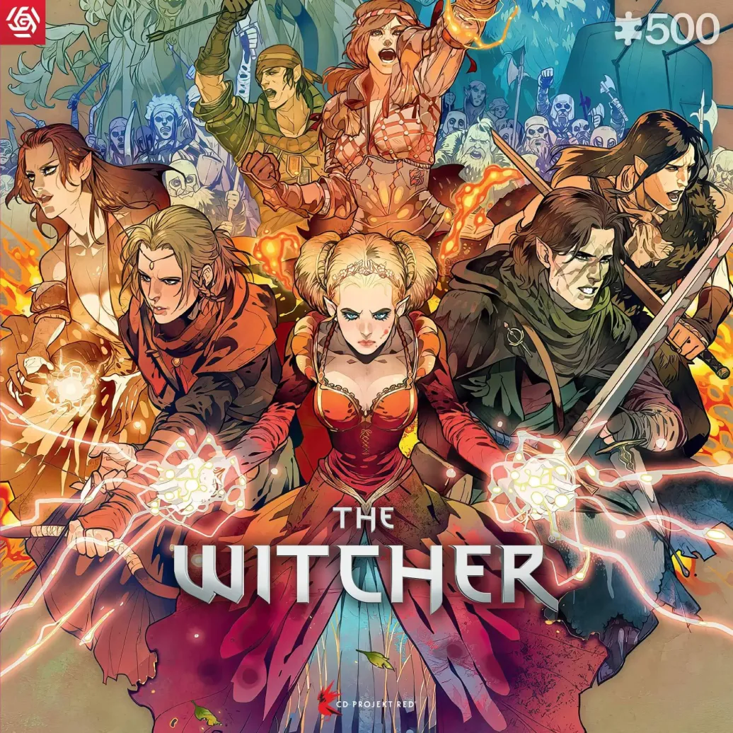 The Witcher Gaming Puzzle Scoia'tael (500 Teile)