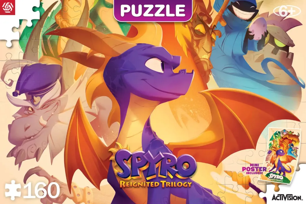Spyro Reignited Trilogy Kids Puzzle Heroes (160 Teile)