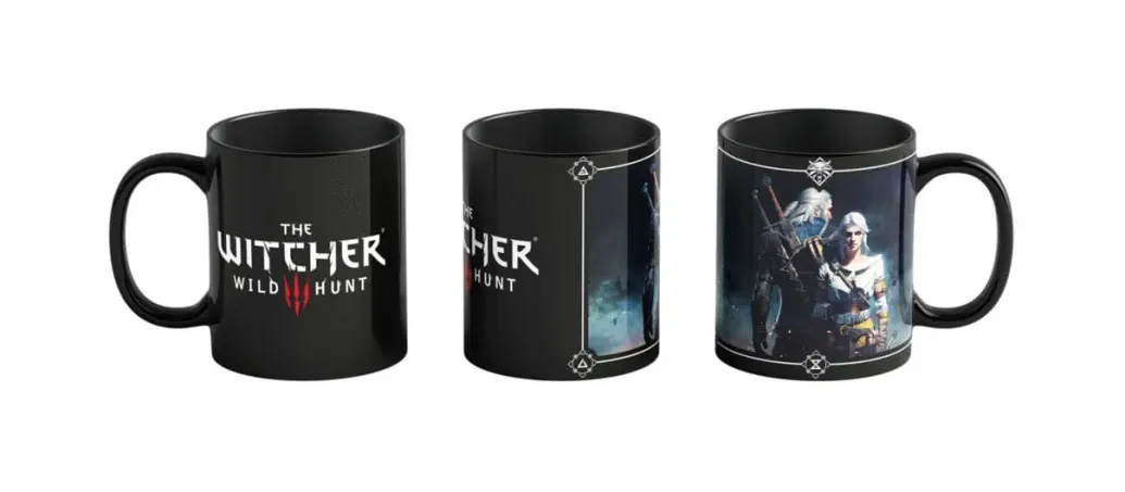 The Witcher III: Wild Hunt Tasse mit Thermoeffekt Geralt & Ciri 480 ml