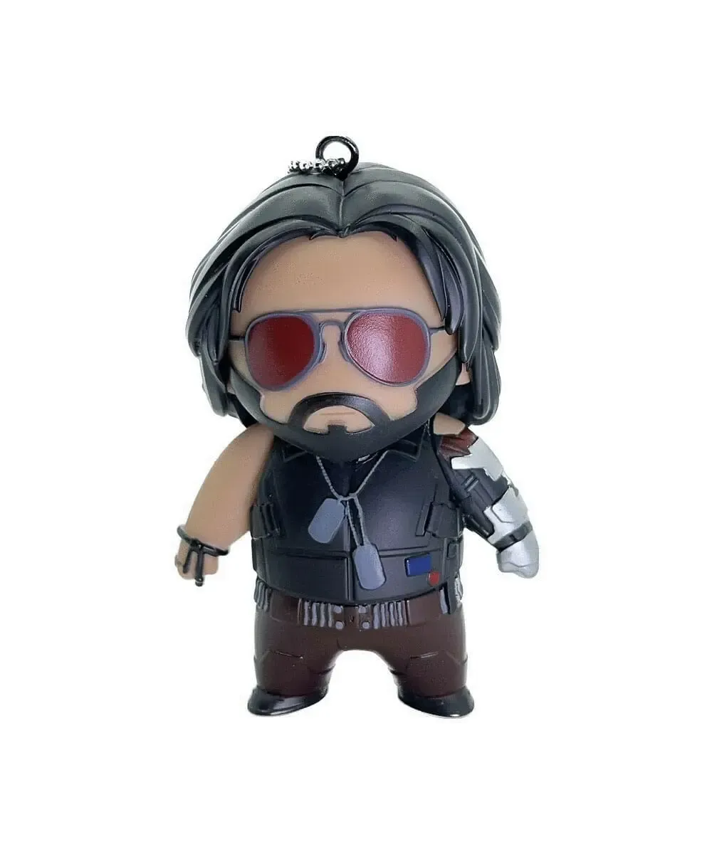 Cyberpunk 2077 Figur zum Aufhängen Johnny Silverhand 10 cm