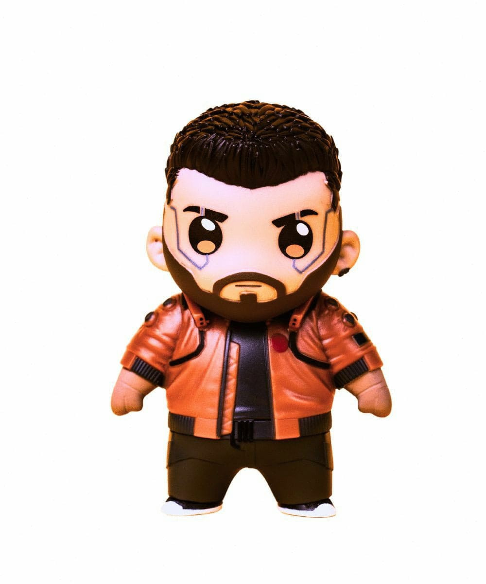 Cyberpunk 2077 Figur zum Aufhängen V-Male 10 cm