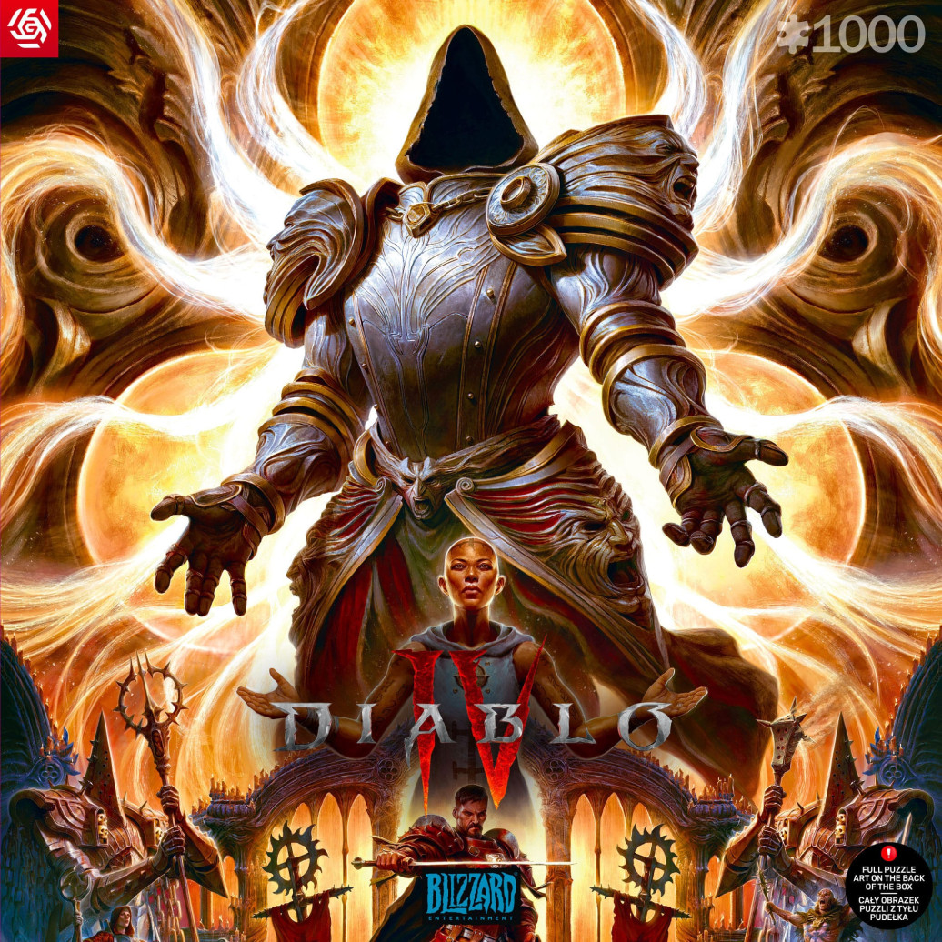 Diablo IV Gaming Puzzle Inarius The Father (1000 Teile)