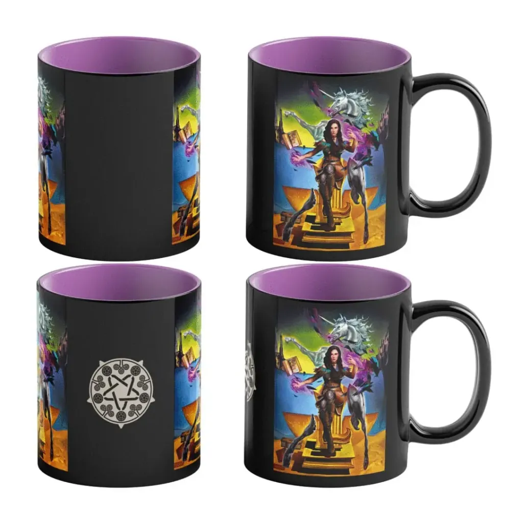 The Witcher III: Wild Hunt Game Art Chronicles Tasse mit Thermoeffekt Yennefer inspired by Salvador Dali 450 ml