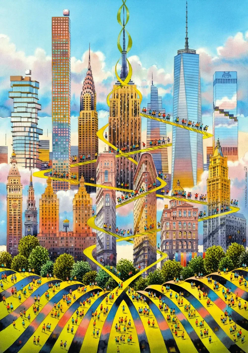 Tytus Brzozowski New York (1000 Teile)