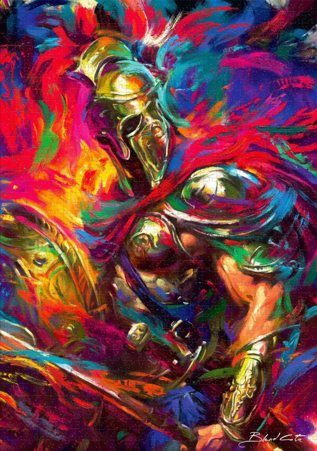 Blend Cota Puzzle The Illyrian Warrior  (1000 Teile)                                