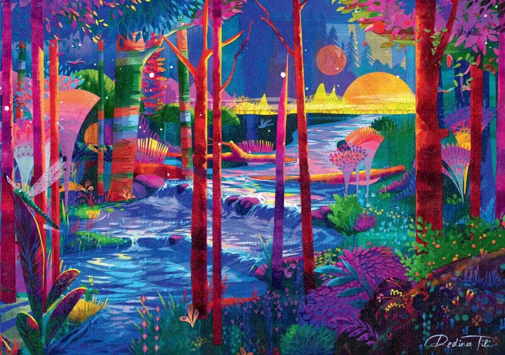 Redina Tili Puzzle Sleeping Giants (1000 Teile)                                