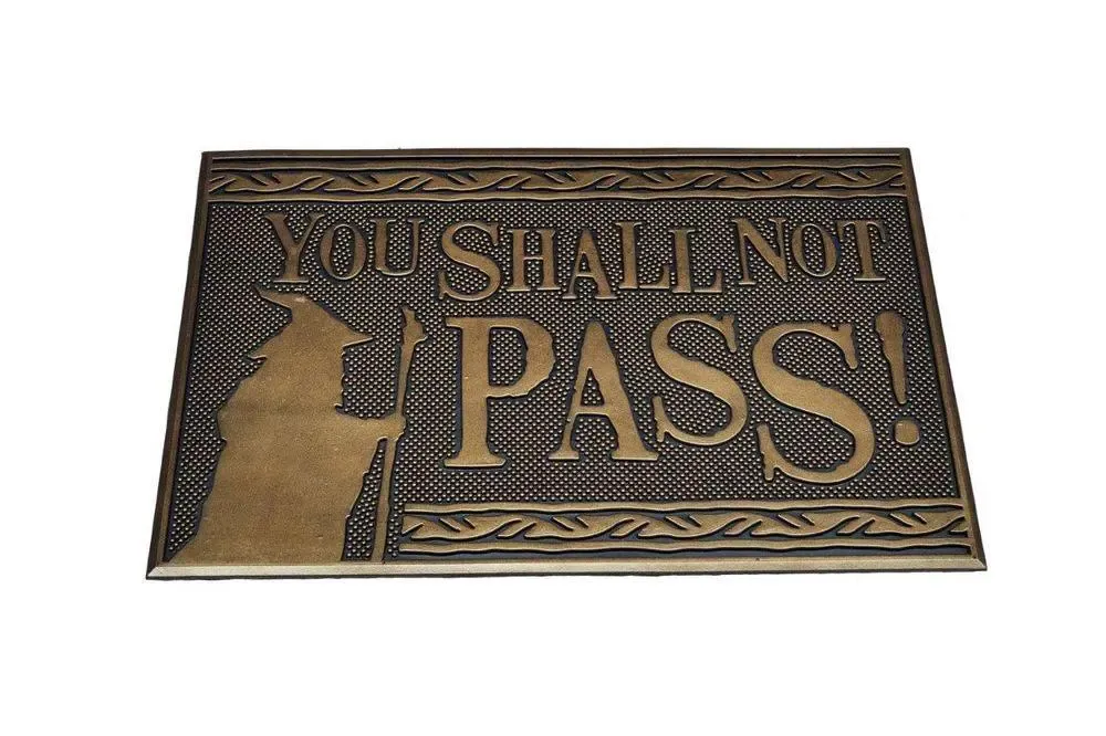 Herr der Ringe Fußmatte You Shall Not Pass 40 x 60 cm
