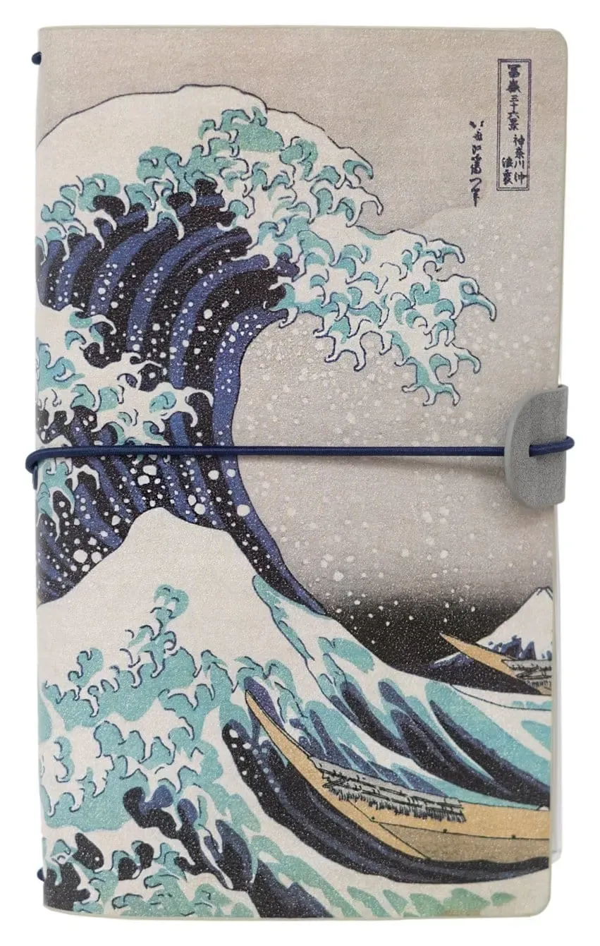 Hokusai Reisetagebuch Die große Welle vor Kanagawa 20 cm