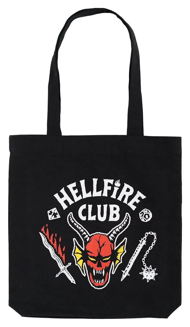 Stranger Things Stofftasche Hellfire Club