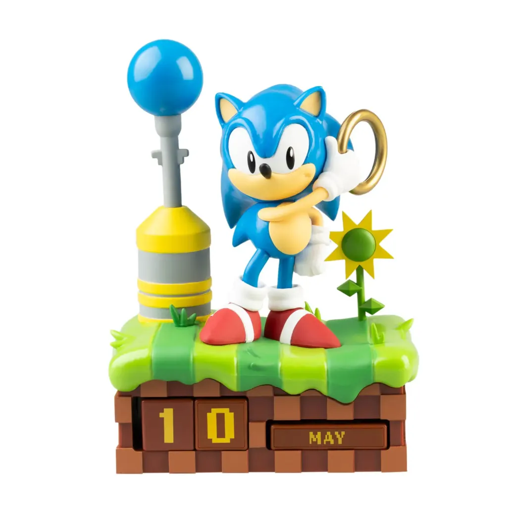 Sonic the Hedgehog 3D Ewiger Kalender Statue