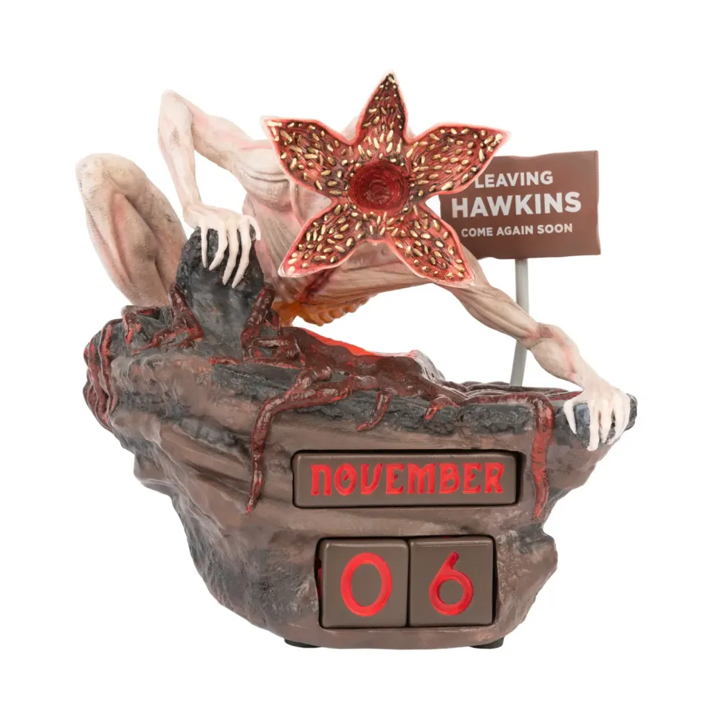 Stranger Things 3D Ewiger Kalender Demogorgon Figur