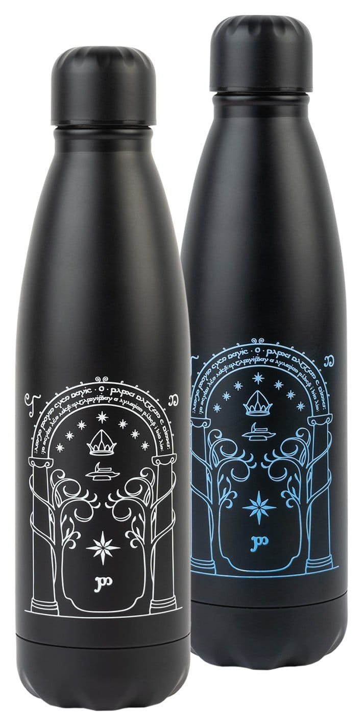 Der Herr der Ringe Metallflasche Farbwechsel Moria Tor 750 ml