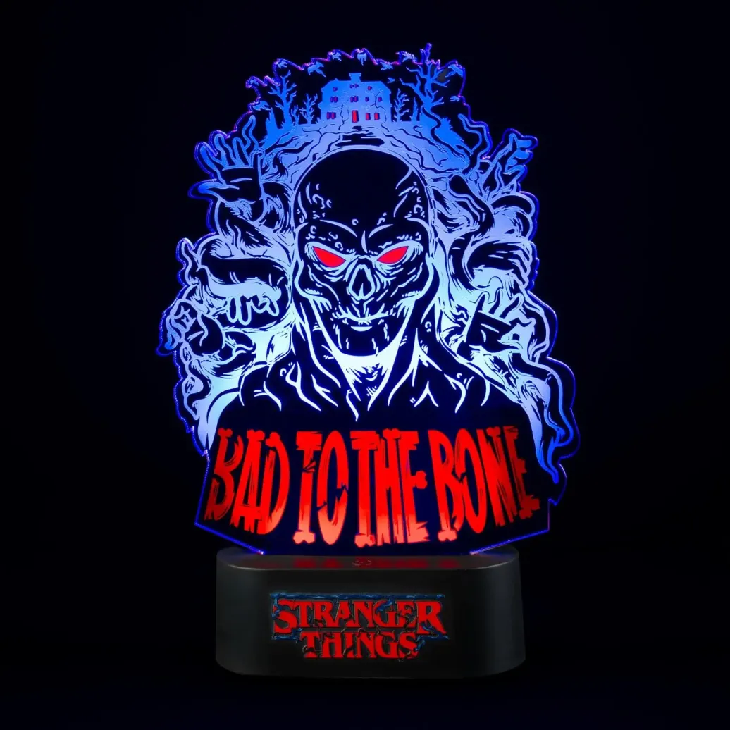 Stranger Things Tischlampe Bad to the Bone