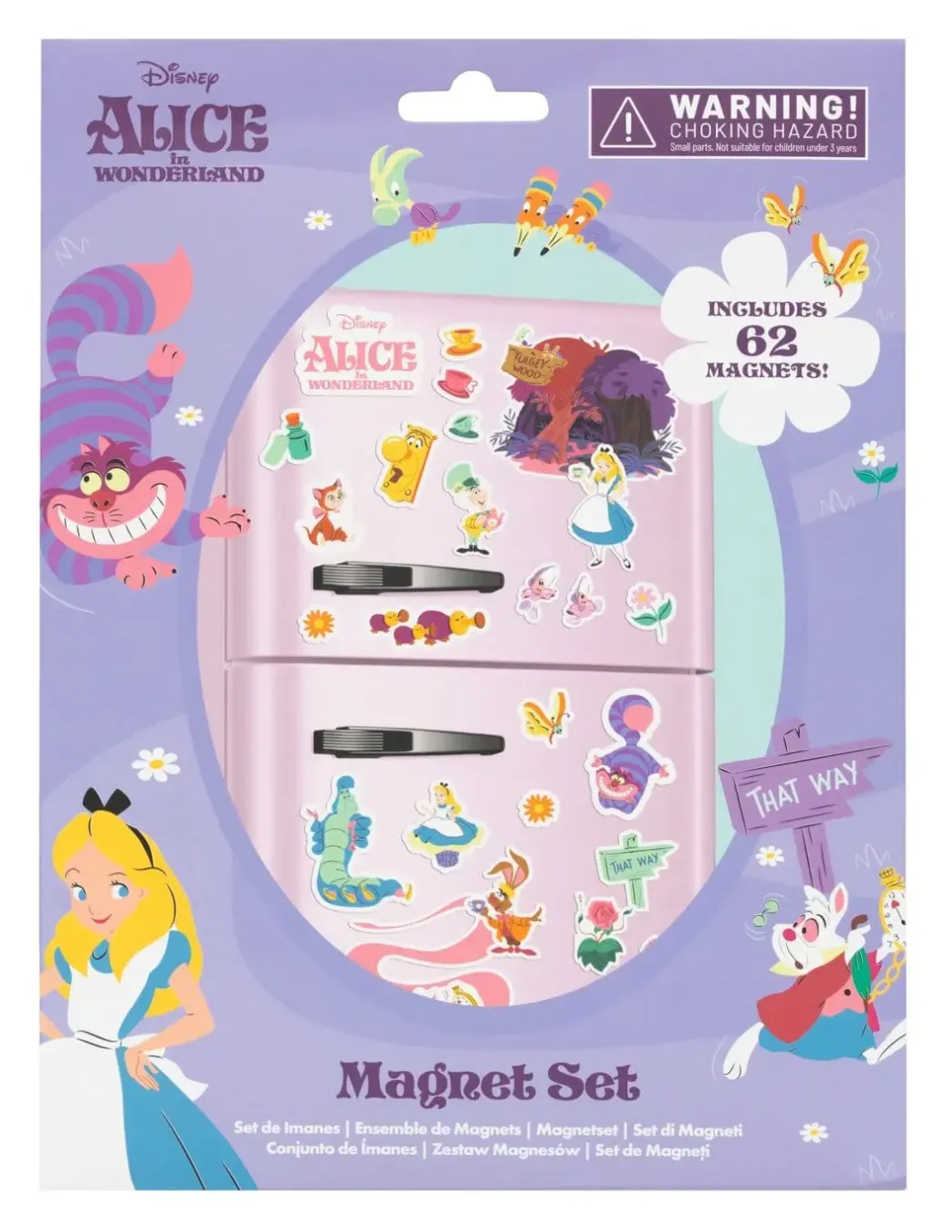 Disney Alice im Wunderland Stanzmagnet-Set