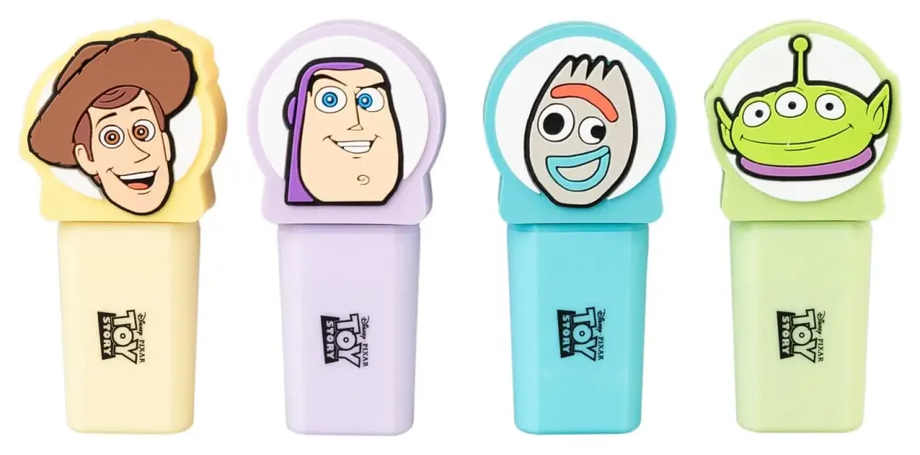 Toy Story Textmarker mit Toppern 4er Set