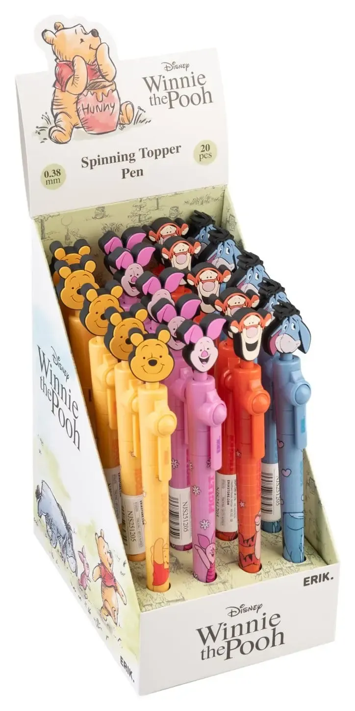 Winnie the Pooh 100. Jubiläum Stifte mit drehbarem Aufsatz Display (20)