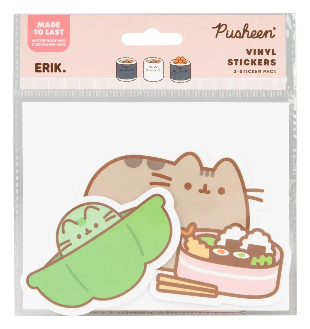 Pusheen Vinyl-Sticker Sushi Roll Vol. 4 2er Set