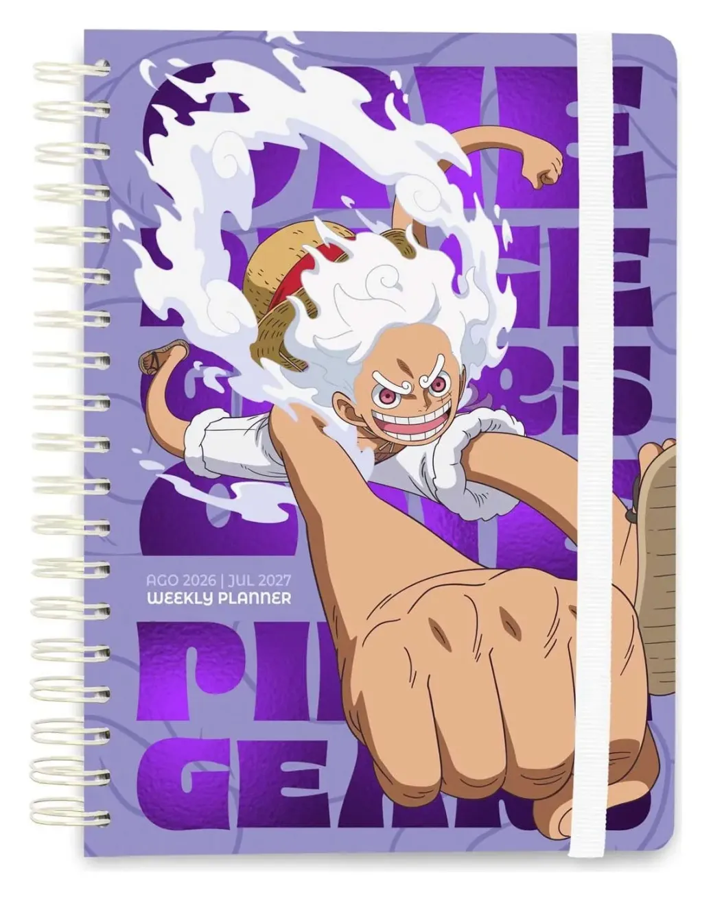 One Piece Terminkalender Wochenplaner 2026/2027 Gear 5 A5