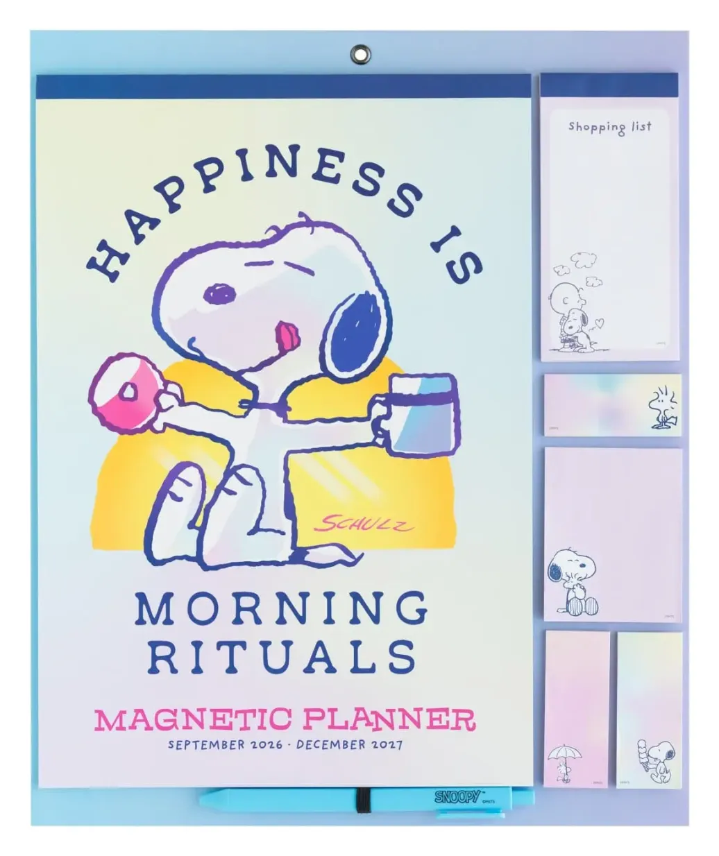 Snoopy magnetischer Planer 2026/27 30 x 35 cm