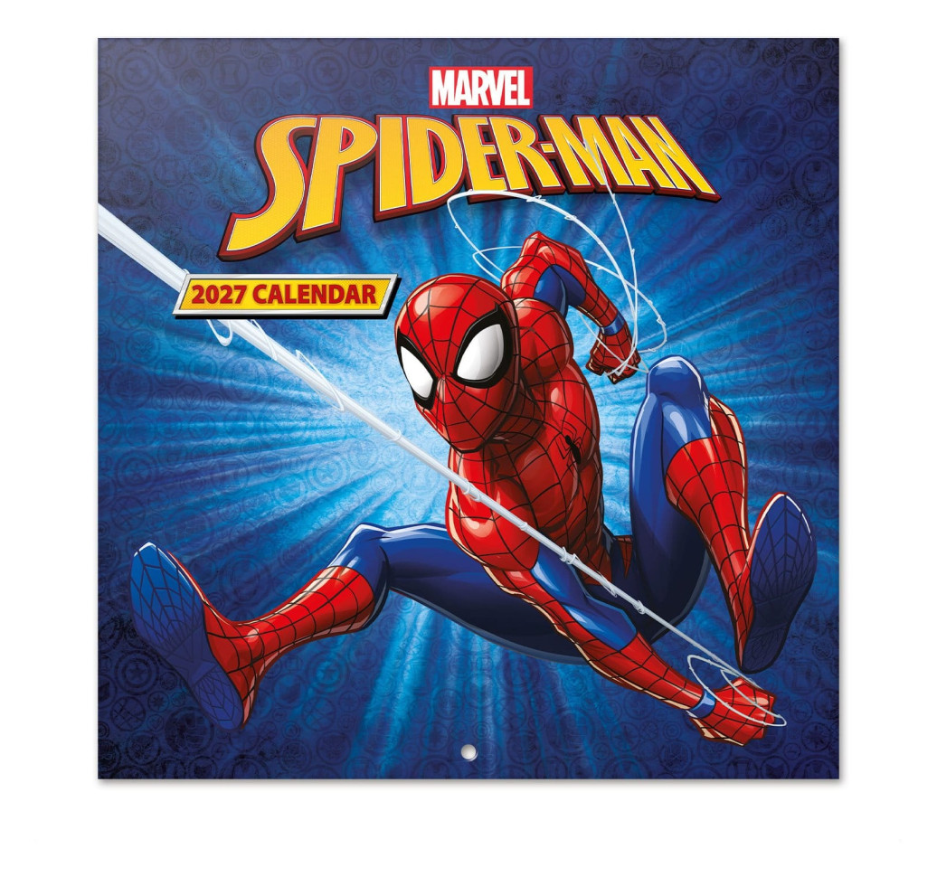 Spider-Man Wandkalender 2027 30 x 30 cm