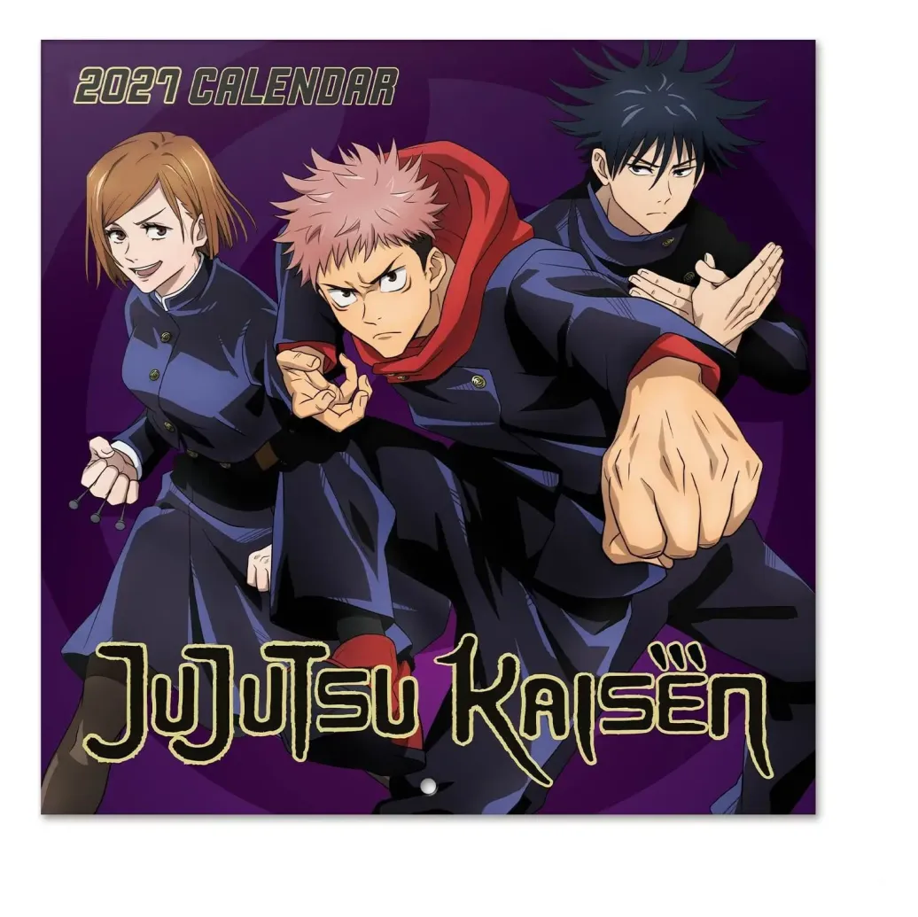 Jujutsu Kaisen Wandkalender 2027 30x30 cm