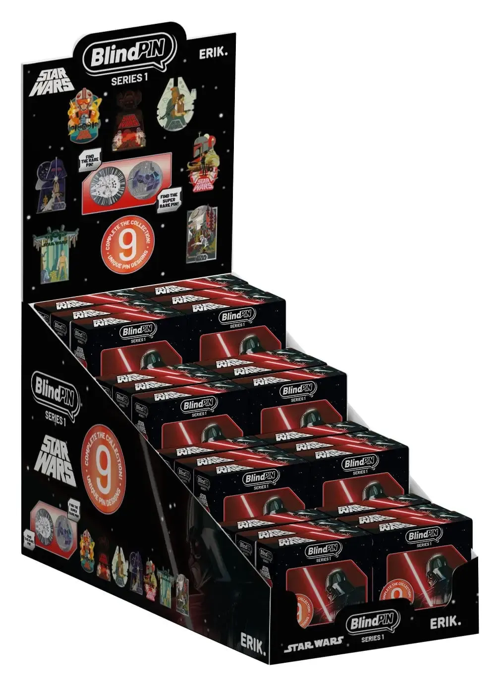 Star Wars Ansteck-Pins Serie 1 Display (24)