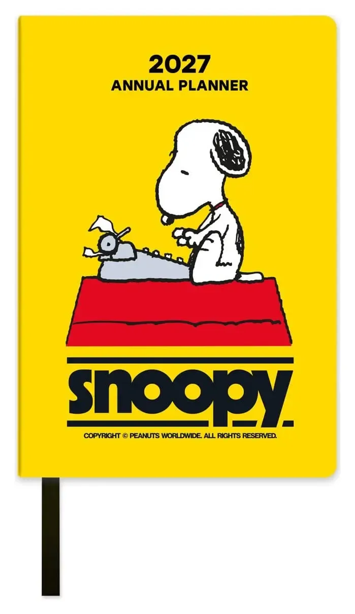 Peanuts Jahresplaner 2027 A6 *Englische Version*