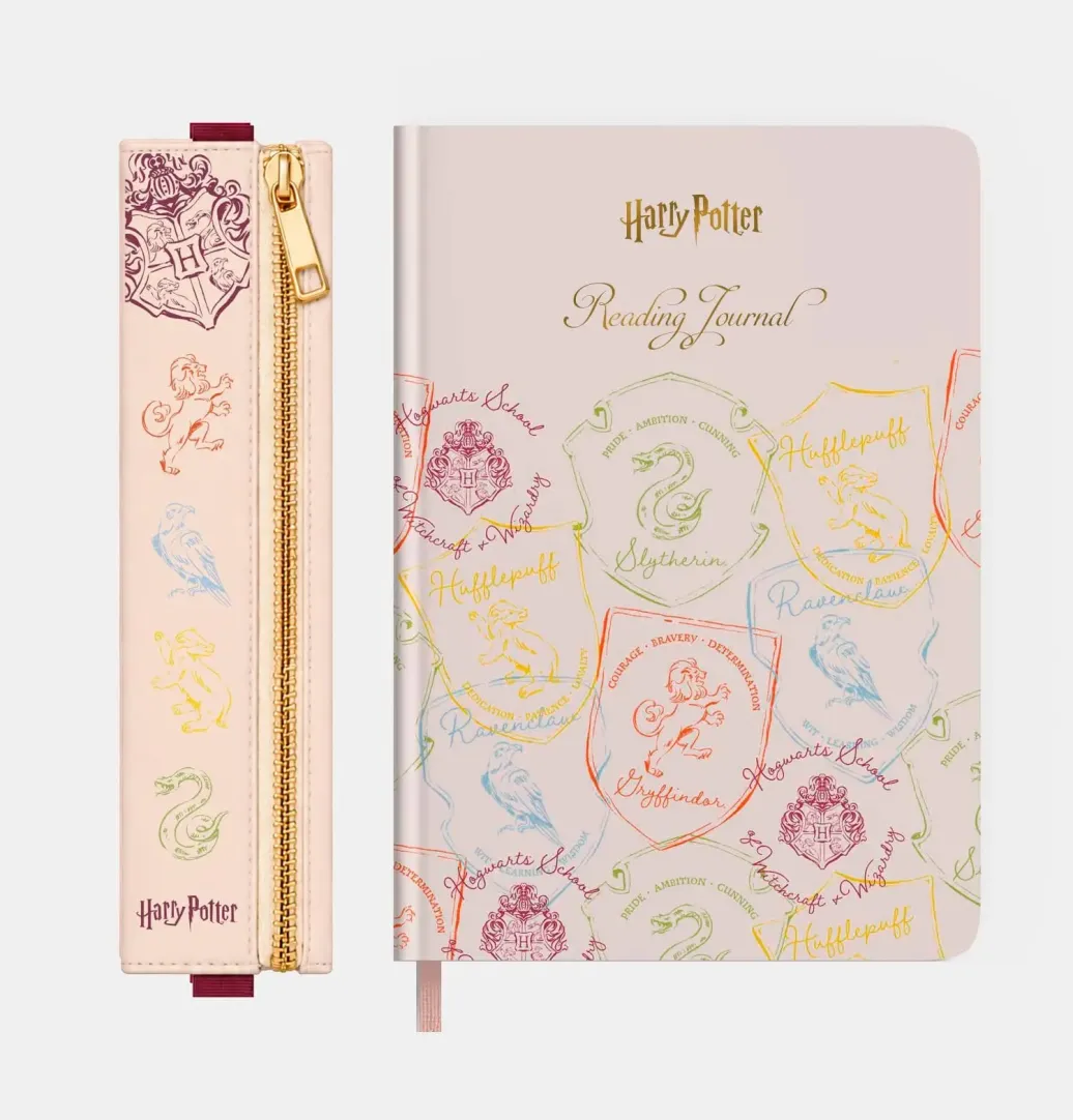 Harry Potter The Readers Club Lesejournal mit integrierter Tasche Englisch *Englische Version*