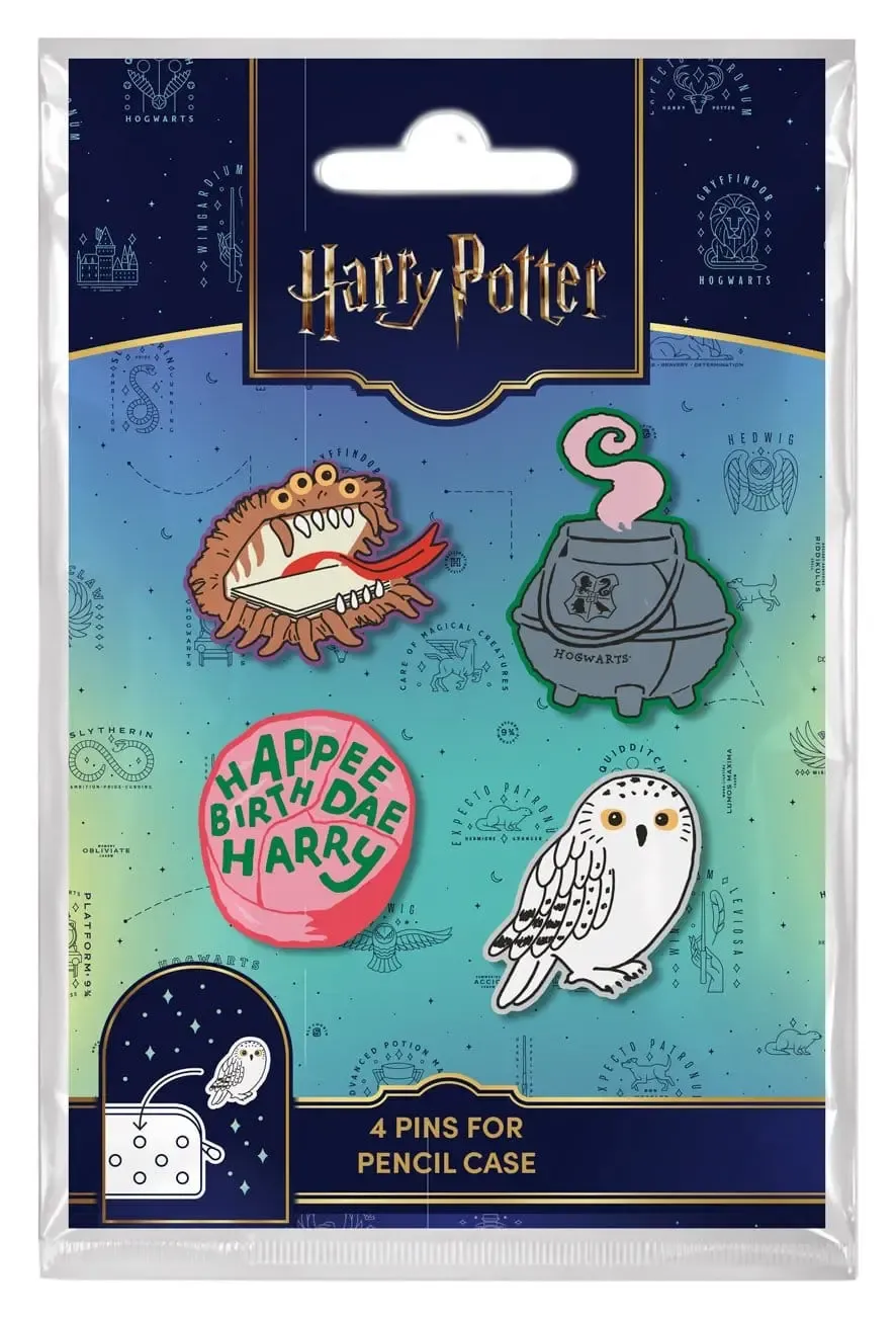 Harry Potter Ansteck-Pins 4er Set