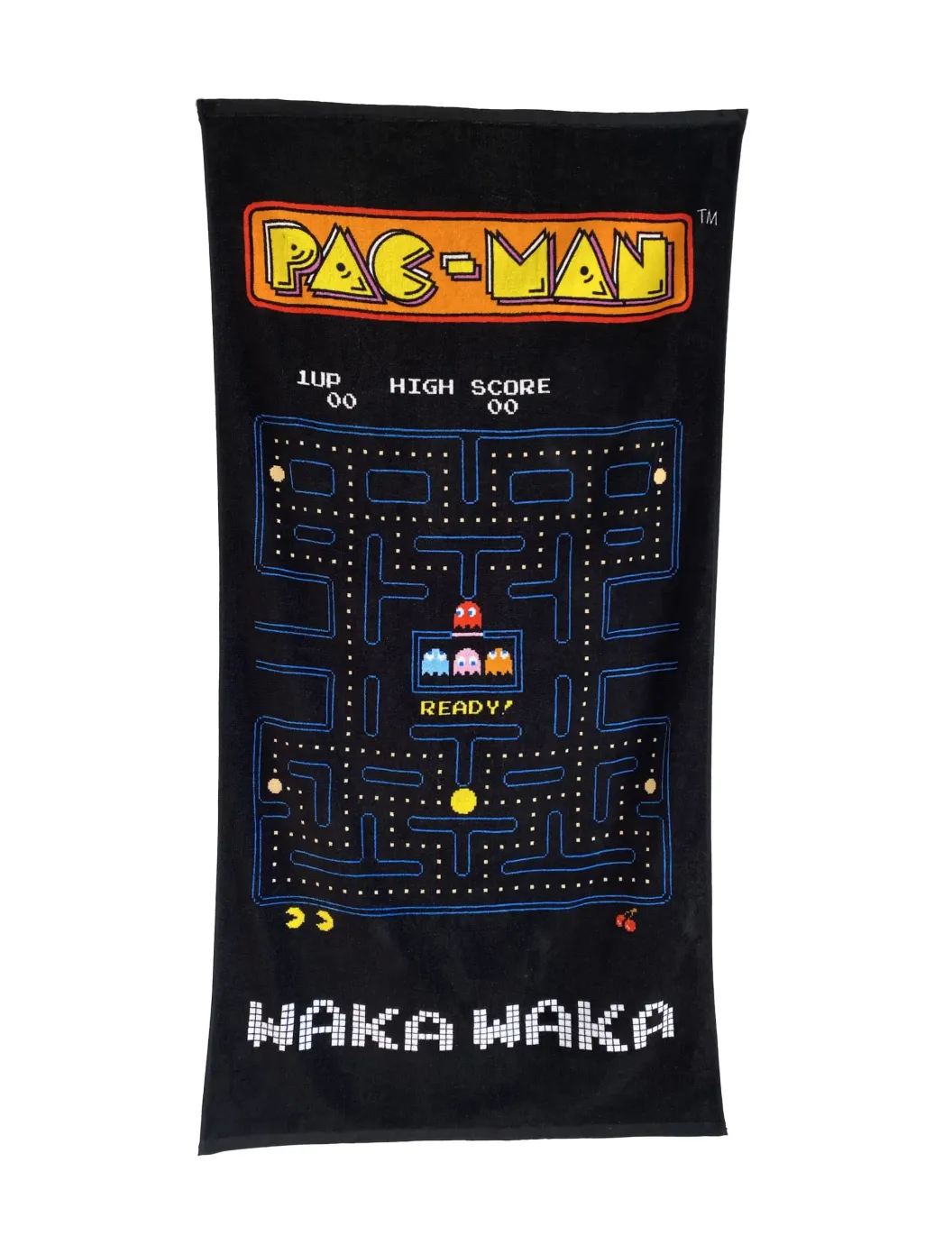 Pac-Man Handtuch The Chase 150 x 75 cm
