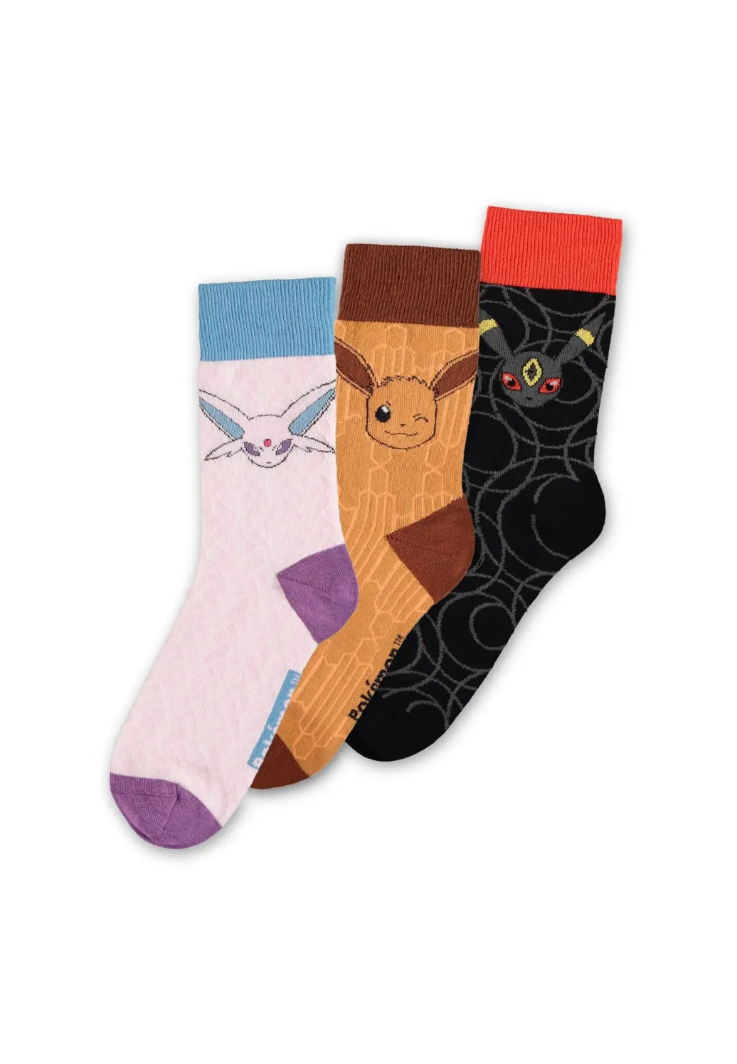 Pokémon Socken 3er-Pack Evoli Evolution 2.0 43-46