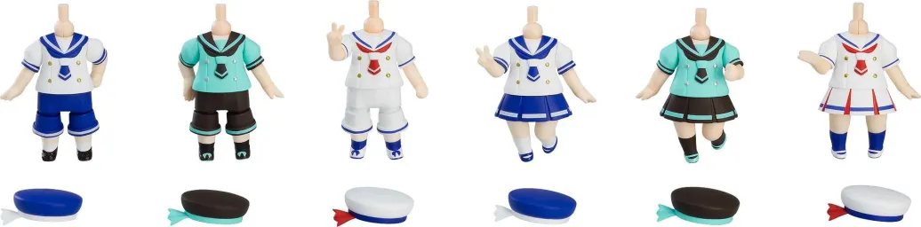 Nendoroid More Zubehör-6er-Set für Nendoroid Actionfiguren Dress-Up Sailor