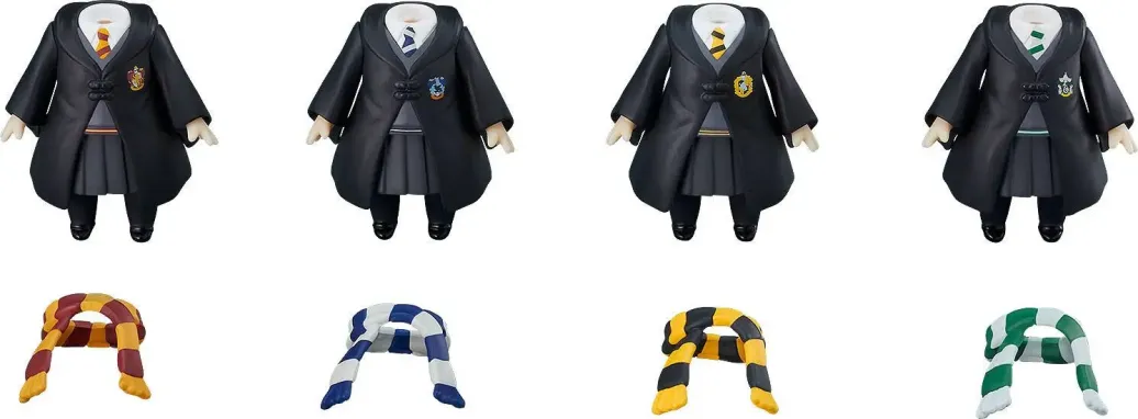 Harry Potter Nendoroid More Zubehör-4er-Set für Actionfiguren Dress-Up Hogwarts Uniform Skirt Style