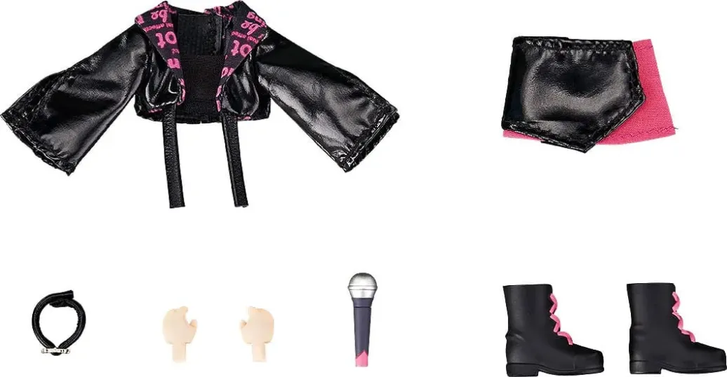 Original Character Zubehör-Set für Nendoroid Doll Actionfiguren Outfit Set: Idol Outfit - Girl (Rose Red) 