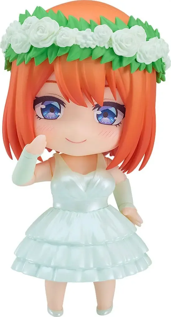 The Quintessential Quintuplets Nendoroid Actionfigur Yotsuba Nakano: Wedding Dress Ver. 10 cm