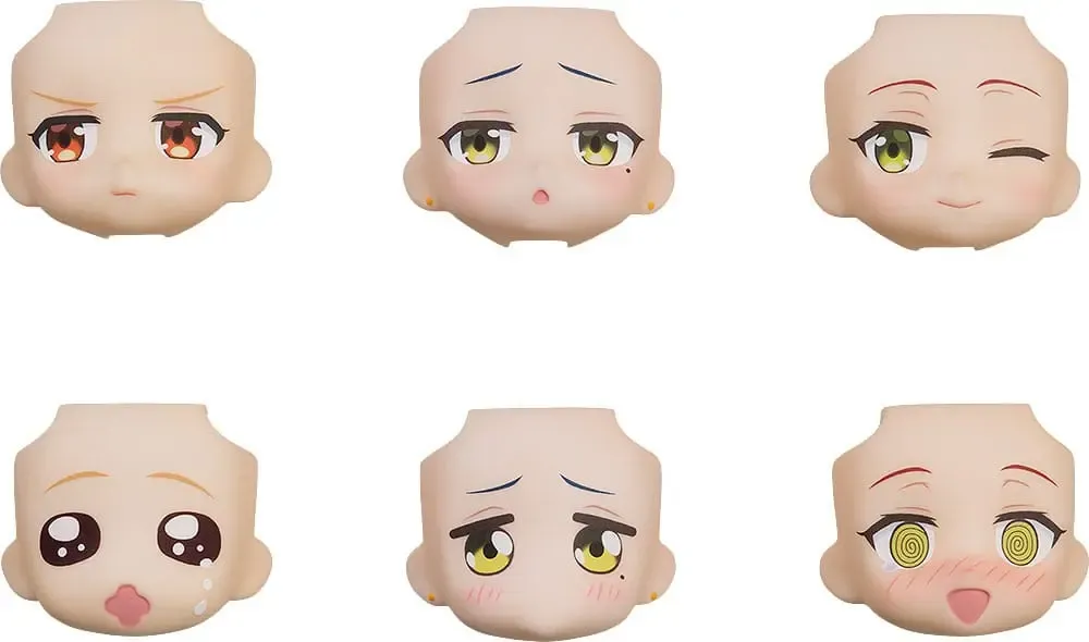 Bocchi the Rock! Nendoroid More Zubehör-Set für Nendoroid Actionfiguren Face Swap Nijika/Ryo/Ikuyo Selection