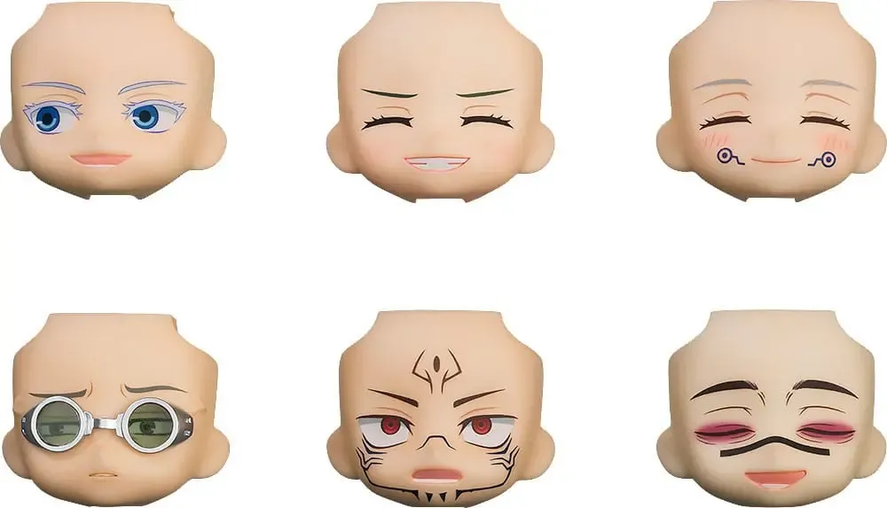 Jujutsu Kaisen Nendoroid More Zubehör-Set für Nendoroid Actionfiguren Face Swap Jujutsu Kaisen 02