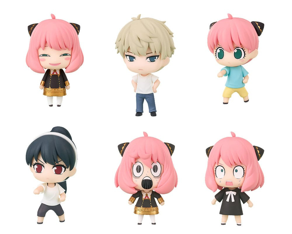 Spy x Family Sammelfiguren 6 cm Collectible Sortiment (6)