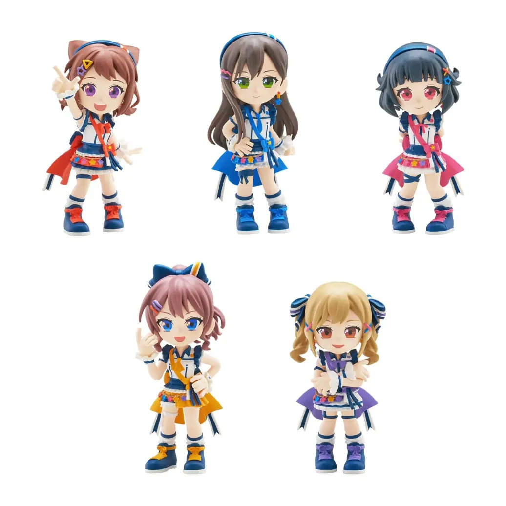 BanG Dream! Poppin'Party PalVerse PVC Figuren 9 cm Sortiment (6) 