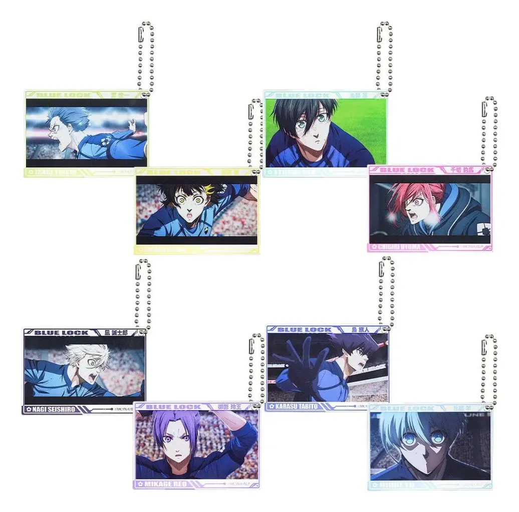 Blue Lock Acryl-Schlüsselanhänger Blind Box Sortiment (8)