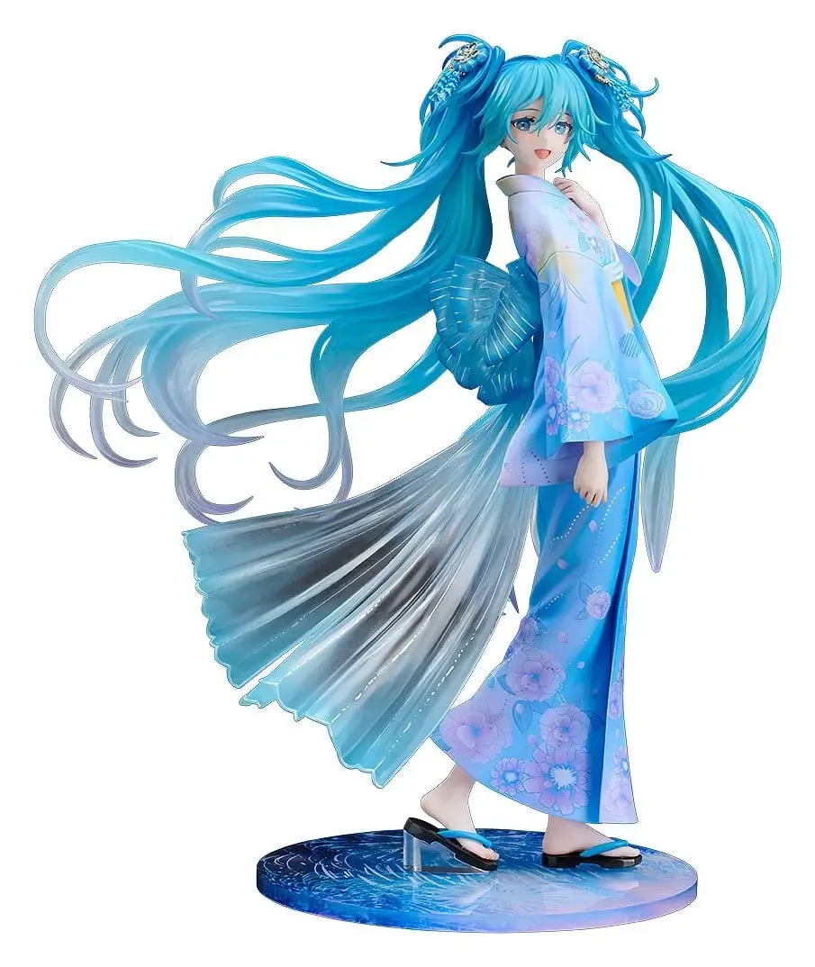 Character Vocal Series 01: Hatsune Miku PVC Figur 1/7 Music & Fire Works Ver. 23 cm
