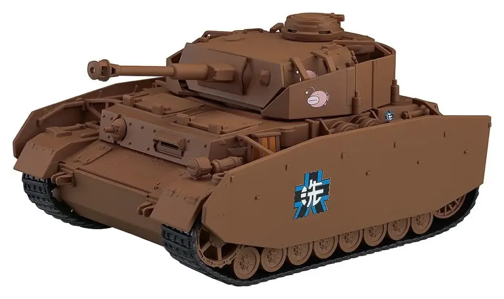 Girls und Panzer das Finale Nendoroid More Fahrzeug Panzer Kampfwagen IV Ausf.D (H Ver.) 8 cm
