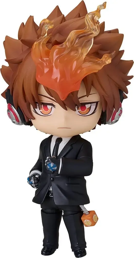 Reborn! Series Nendoroid Actionfigur Tsunayoshi Sawada: Black Suit Ver. 11 cm 