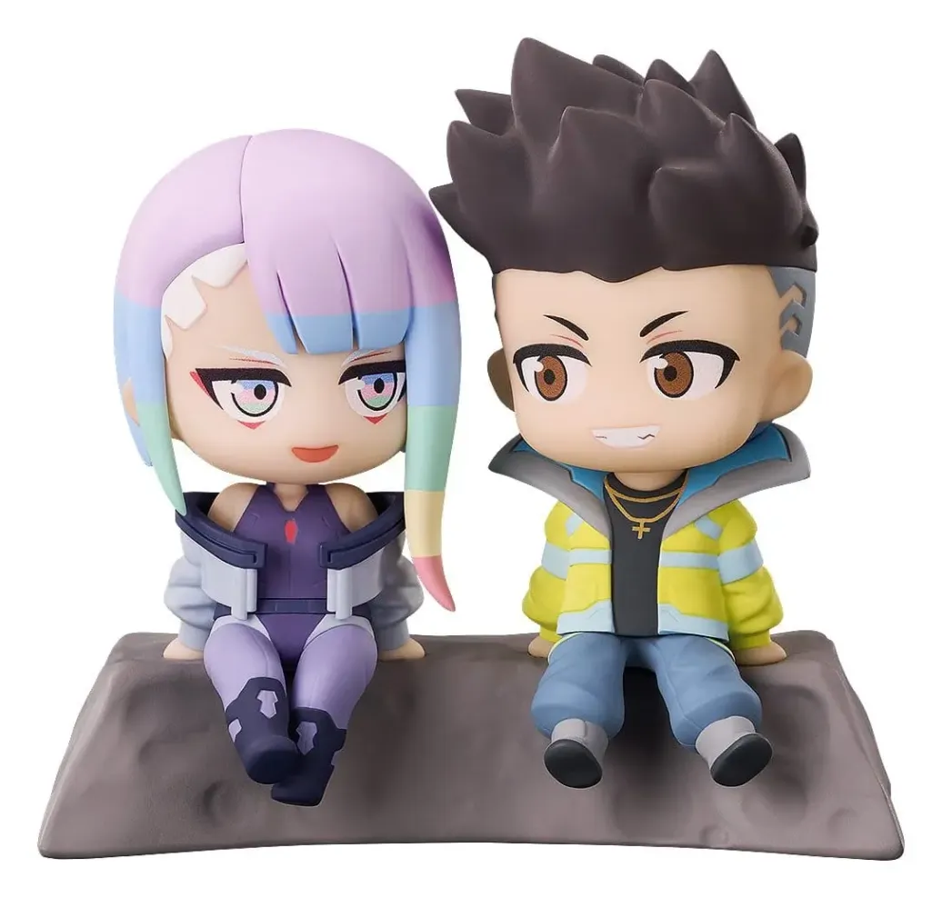 Cyberpunk: Edgerunners Qset+ PVC Figuren 2er-Pack David & Lucy 8 cm
