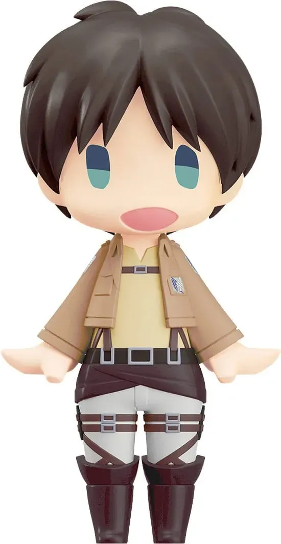 Attack on Titan HELLO! GOOD SMILE Actionfigur Eren Yeager 10 cm 
