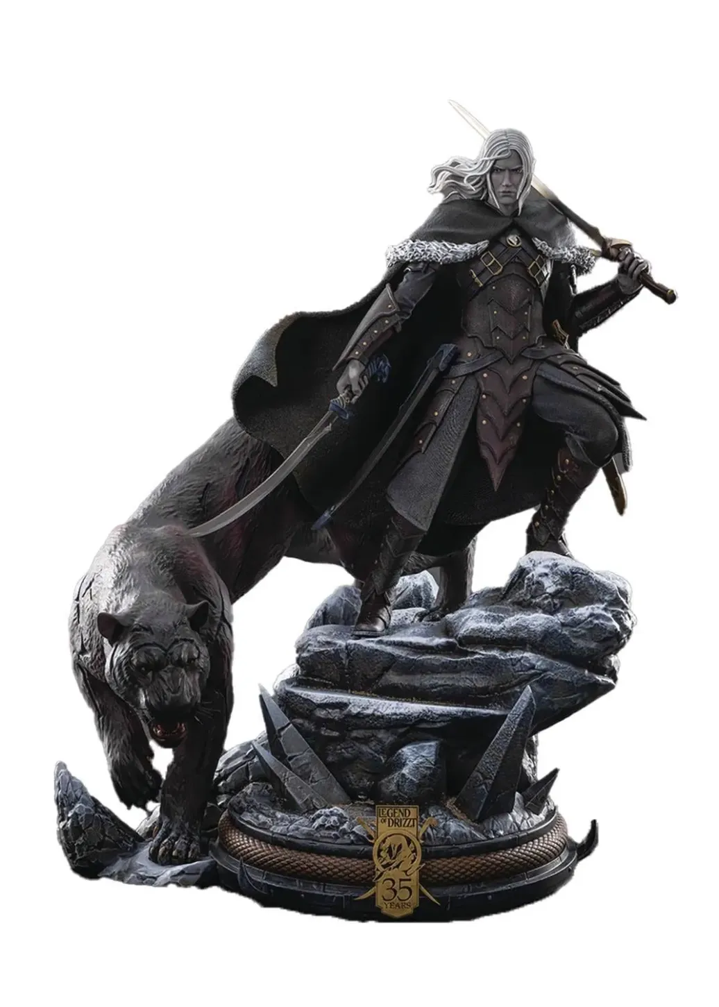 Dungeons & Dragons Statue 1/4 Drizzt Do'Urden (35th Anniversary Edition) Previews Exclusive 40 cm