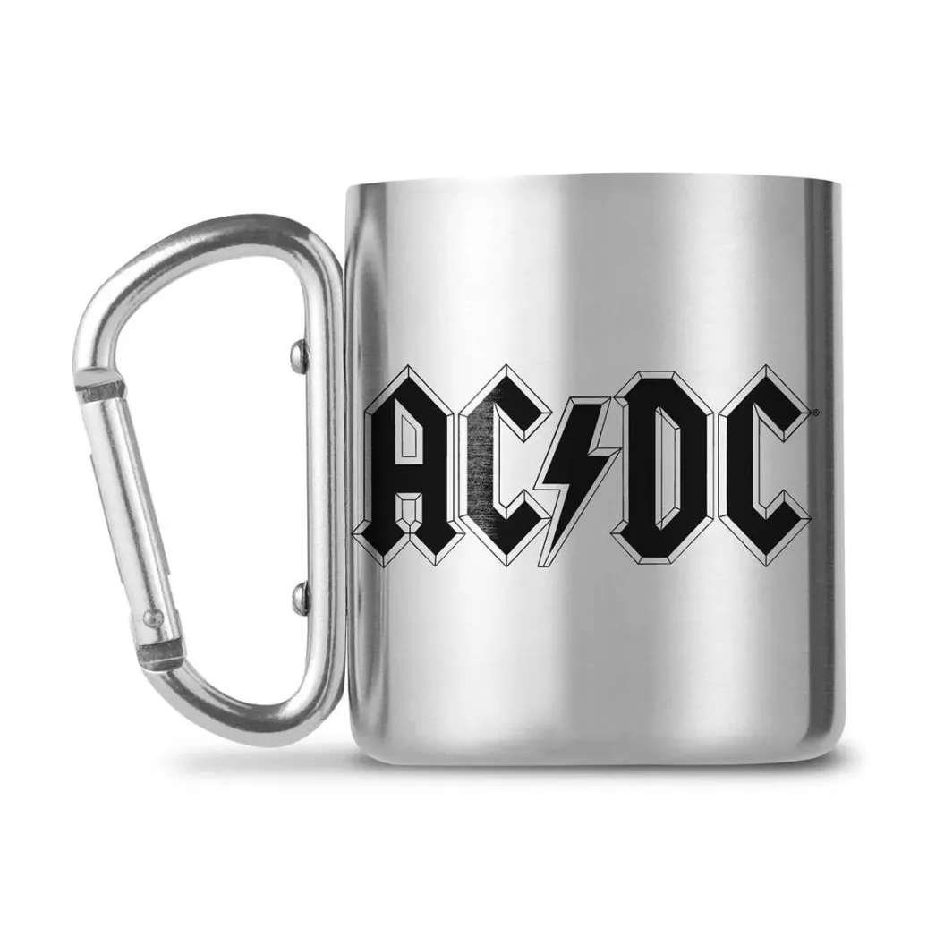 AC/DC Karabiner-Tasse Logo