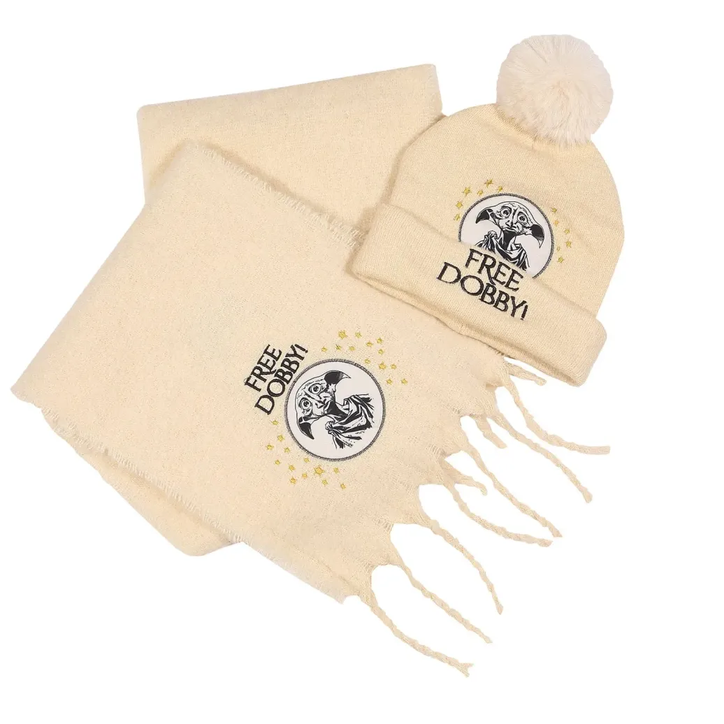 Harry Potter Beanie & Schal Set Free Dobby 165 cm