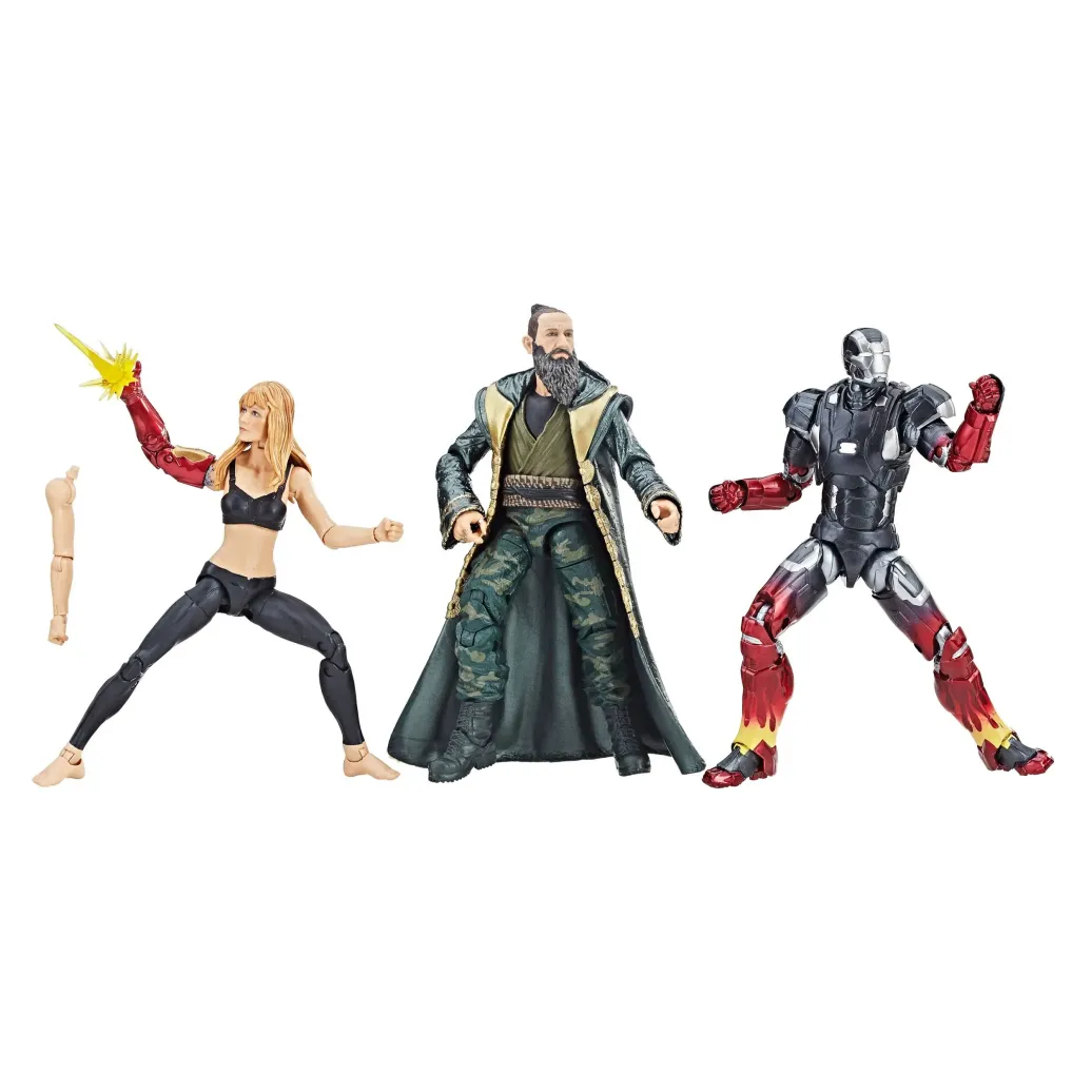 Iron Man Pepper, Mark XXII & Mandarin Marvel Legends 3er-Pack Actionfiguren  15 cm